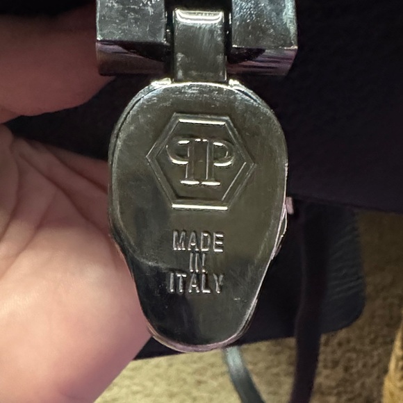 Philipp Plein Weapon iconic Skull Bowling Handbag - Picture 9 of 9